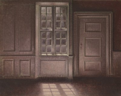 ムーンライト、Strandgade 30、1900-1906。 作： Vilhelm Hammershøi