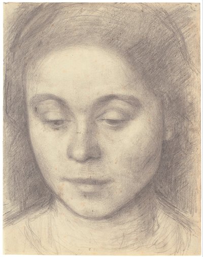 アーティストの妻、アイダの肖像 作： Vilhelm Hammershøi