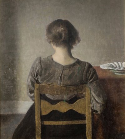 残り 作： Vilhelm Hammershøi