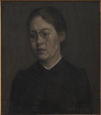 画家エリザベート・ヴァンデル 作： Vilhelm Hammershøi