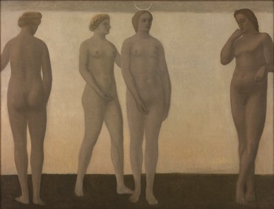 アルテミス、1893-94 作： Vilhelm Hammershoi