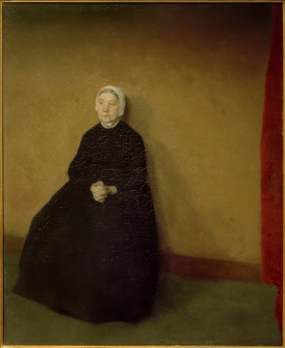 老婆 作： Vilhelm Hammershoi