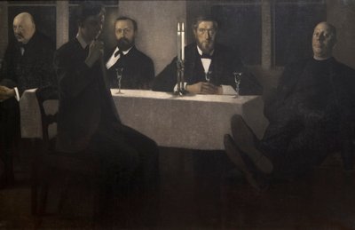 5つの肖像画 作： Vilhelm Hammershoi