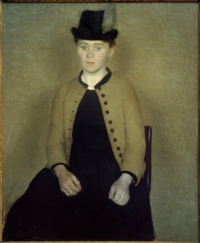 イダ・イルステッド 作： Vilhelm Hammershoi