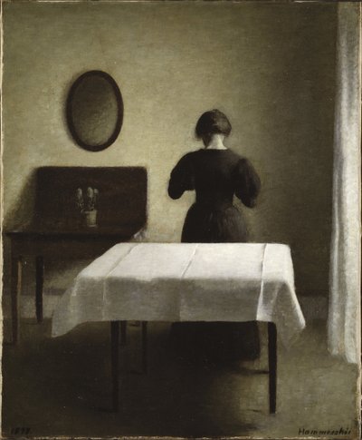 【保証書付】 英）ヴィルヘルム・ハンマースホイ Vilhelm Hammershoi アート・デザイン・音楽