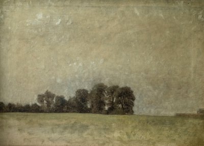 風景、1909年 作： Vilhelm Hammershoi