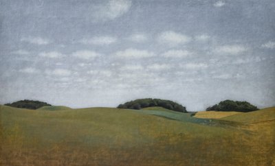Lejreの風景 作： Vilhelm Hammershoi