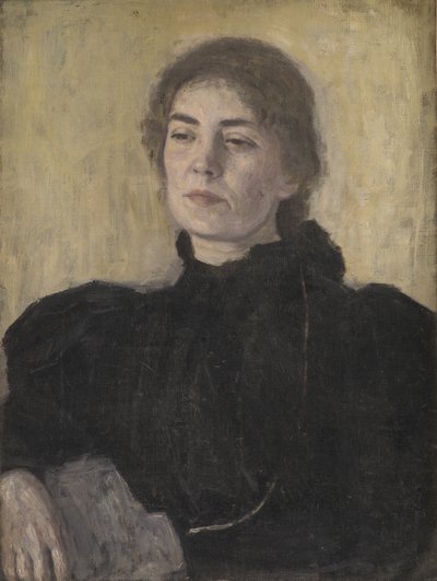 ソーラ・ベンディックスの肖像 作： Vilhelm Hammershoi