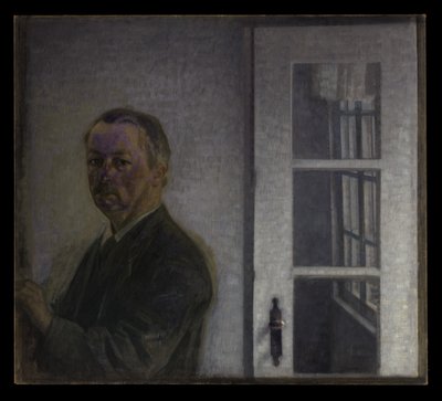 作： Vilhelm Hammershøi