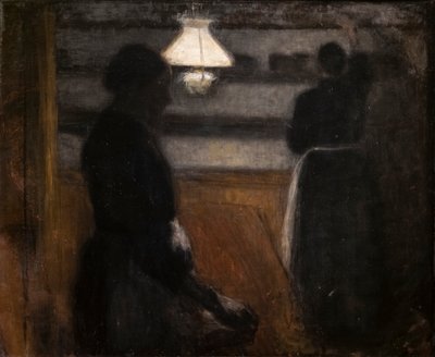 ザ・ベーカリー 作： Vilhelm Hammershoi