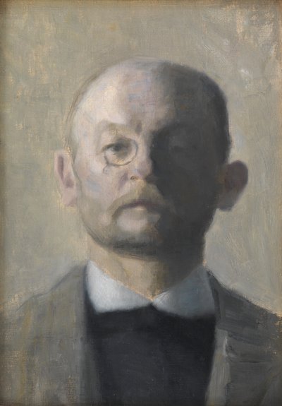 画家クリスチャン・ツァルトマン 作： Vilhelm Hammershøi