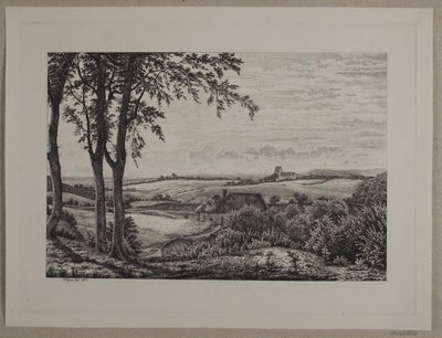 午後の風景、ジーランド 作： Vilhelm Kyhn
