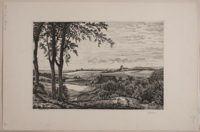 午後の風景、ジーランド 作： Vilhelm Kyhn