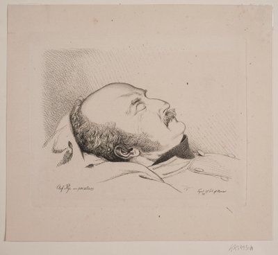 死体としてのオラフ・ライ 作： Vilhelm Kyhn