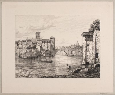 Ponte Roto i Romで出発 作： Vilhelm Kyhn