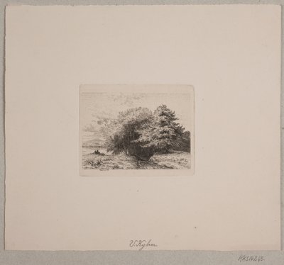 森の端 作： Vilhelm Kyhn