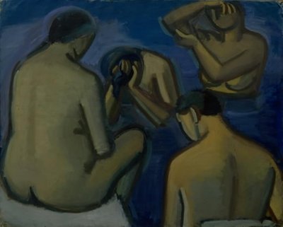 お風呂の後 作： Vilhelm Lundstrøm