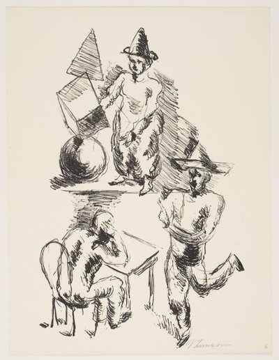 「Klingens Kunstnermappe No. 2」のシート 作： Vilhelm Lundstrøm