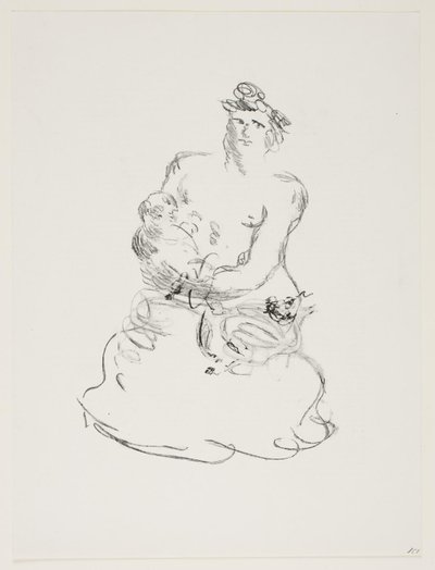 女性と子供 作： Vilhelm Lundstrøm
