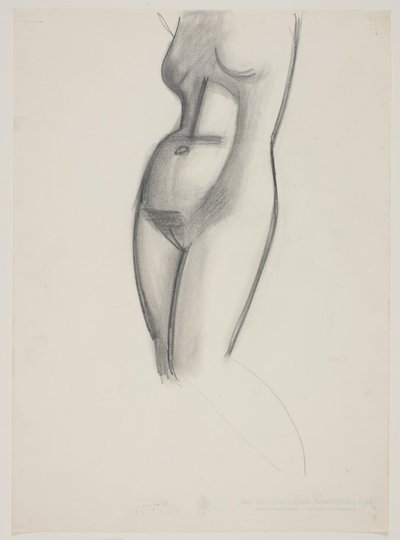 女性モデル、胴体 作： Vilhelm Lundstrøm
