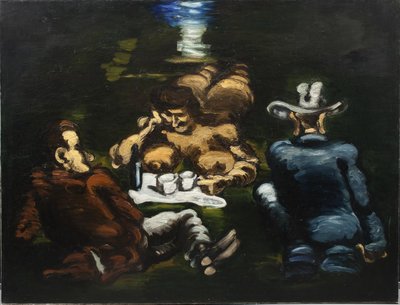 芝生での昼食会 作： Vilhelm Lundstrøm