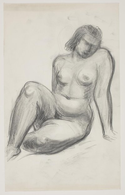 着席女性モデル 作： Vilhelm Lundstrøm