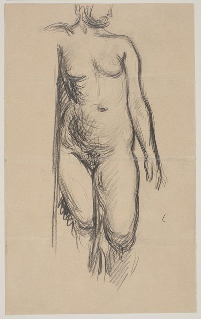 立っている女性モデル 作： Vilhelm Lundstrøm