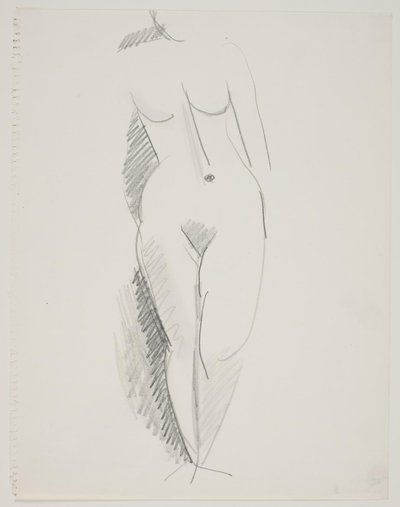 立っている女性モデル 作： Vilhelm Lundstrøm