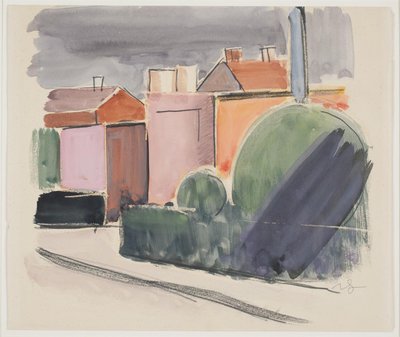 家のある道 作： Vilhelm Lundstrøm