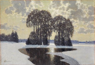 冬、c。 1910 作： Vilhelms Purvitis