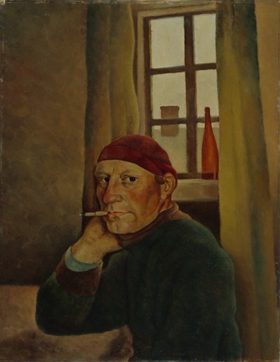 自画像、1933 年。 作： Vilho Lampi
