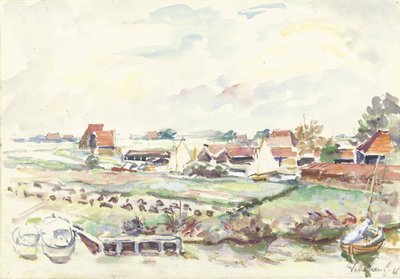 フリースラントの風景 作： Villeboeuf