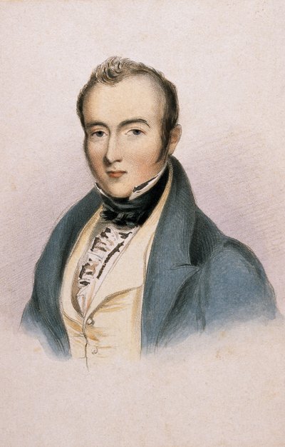 故W・H・マクノートン卿、政治奉仕、1841年頃（カラーリソ） 作： Vincent (after) Eyre