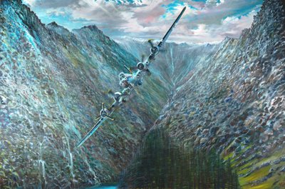 B17G スイス着陸 2、2021 作： Vincent Alexander Booth