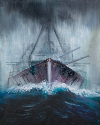 Battlecruiser Derfflinger 1918、2016、 作： Vincent Alexander Booth