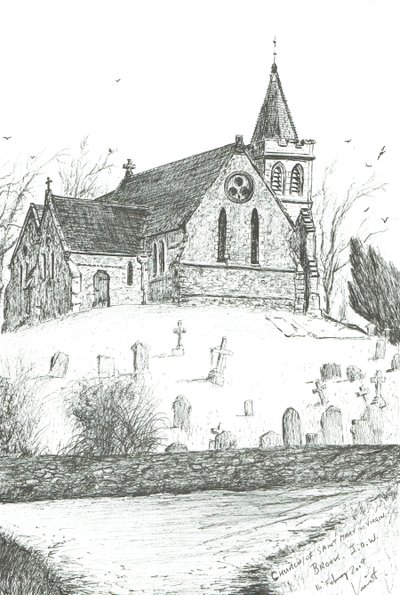Church of St Mary the Virgin,Brook,I.O.W., 2009 作： Vincent Alexander Booth