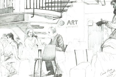 コーナーハウス with DJ, 2008 作： Vincent Alexander Booth