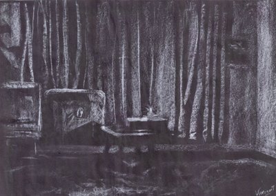 キャンドルライトによるカーテンの演出 作： Vincent Alexander Booth