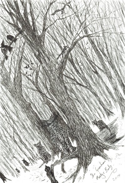 モンティとベイビーの守護者、2013 作： Vincent Alexander Booth