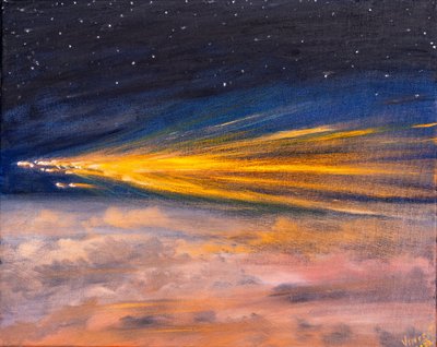 流星、2022 作： Vincent Alexander Booth