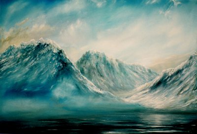 湖畔の山, 2009 作： Vincent Alexander Booth