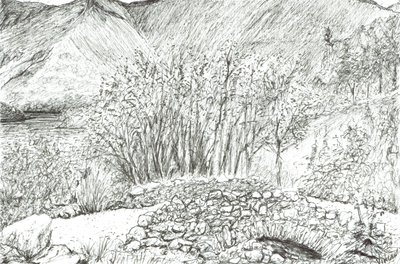 湖水地方の古い石橋、2005 作： Vincent Alexander Booth