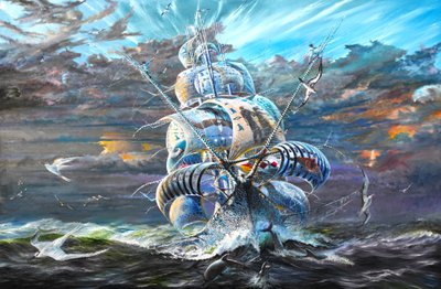 ストーム・クリエーターズ 地球上のすべての海、海、2020年 作： Vincent Alexander Booth