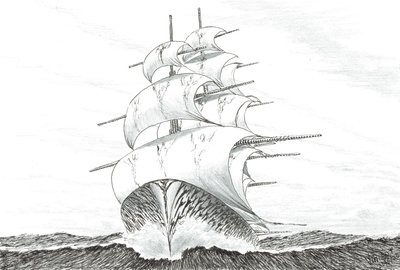 2023年、ブロックアイランド海峡 作： Vincent Alexander Booth
