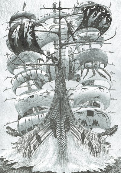 嵐のクリエイター コルテスの海 2018年 作： Vincent Alexander Booth