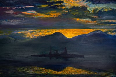 戦艦陸奥の謎、2023年 作： Vincent Alexander Booth
