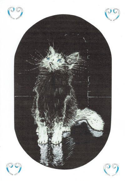 page1、フィンドホーンの森の城、2006年（紙にインク） 作： Vincent Alexander Booth