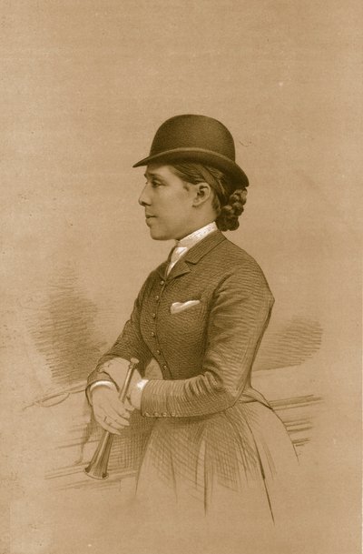 ヤーボロー伯爵夫人、1879年。 作： Vincent Brooks Day and Son