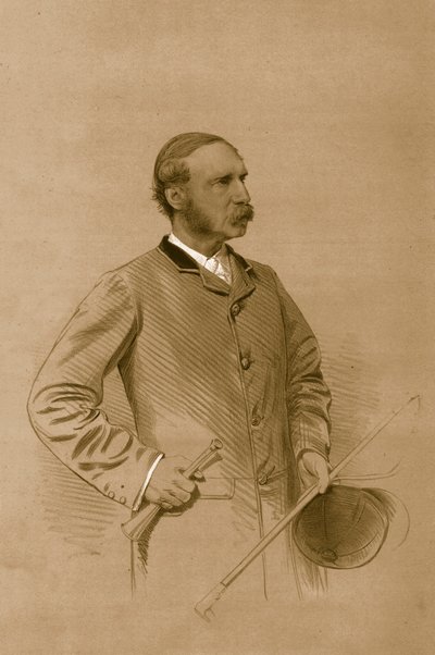 本。ラルフペルハムネビル、1879年。 作： Vincent Brooks Day and Son
