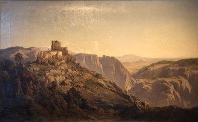 トゥーロン近郊、シャトー・ドヴェノスからの丘の全景 作： ヴィンセントクルドゥアン